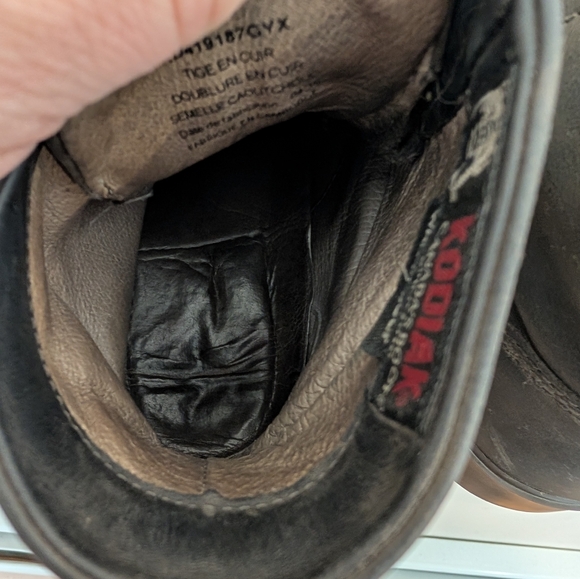 Kodiak Waterproof Leather Lace-Up Boots – Women’s 8 - Picture 5 of 9